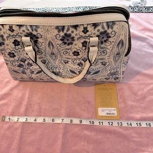 Patricia Nash Italian Folklore Skye Satchel.